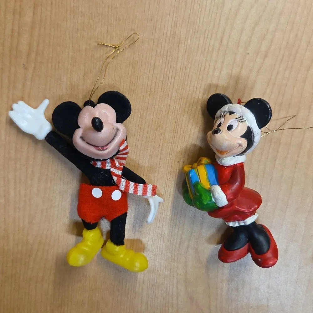 Vintage Walt Disney Mickey Mouse Bicycle Bell w/Clamp With Misc‎ Collectibles
